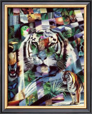 Buy Wildlife Mosaics Tiger at AllPosters.com