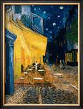 Buy The Caf&eacute; Terrace on the Place du Forum, Arles, at Night, c.1888 at AllPosters.com