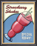 Buy Strawberry Shakes at AllPosters.com
