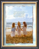 Buy Three Girls on Beach at AllPosters.com