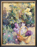 Buy Basket with Flowers at AllPosters.com