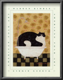 Cat in Hot Tin Tub