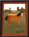 Horse with Hen