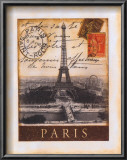Destination Paris Lamina Framed Art Print