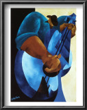 Just Pickin' Lamina Framed Art Print