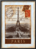 Destination Paris Lamina Framed Art Print
