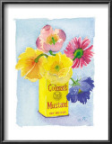 Buy Flowers in a Yellow Can at AllPosters.com