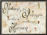 Buy A Willing Heart at AllPosters.com