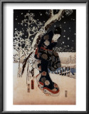Snow Scene in the Garden of a Daimyo