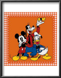 The Classic Gang: Mickey Mouse, Goofy, and Donald Duck