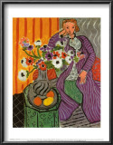 Purple Robe and Anemones 1937