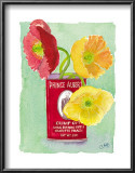 Buy Flowers in a Red Can at AllPosters.com