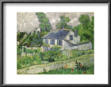 Houses at Auvers, c.1890 Lamina Framed Art Print