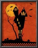 Haunted House Silhouette
