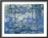 Water Lilies and Willow Branches