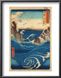Rough Sea at Naruto in Awa Province