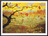 Buy Apple Tree with Red Fruit, c.1902 at AllPosters.com