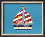 Buy Bear in a Sailboat at AllPosters.com