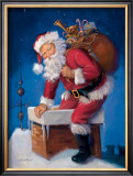 Buy Santa in Chimney at AllPosters.com