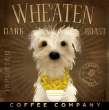 Wheaten Dark Roast Art Print