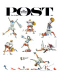 "Cheerleader" Saturday Evening Post Cover, November 25,1961