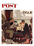 "Saying Grace" Saturday Evening Post Cover, November 24,1951