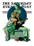 Buy "Serenade" Saturday Evening Post Cover, September 22,1928 at AllPosters.com