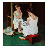 Buy "Girl at the Mirror", March 6,1954 at AllPosters.com
