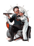 Buy "Setting One's Sights" or "Ship Ahoy", August 19,1922 at AllPosters.com