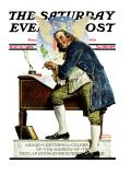 Buy "Independence" or "Ben Franklin" Saturday Evening Post Cover, May 29,1926 at AllPosters.com