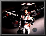 Buy Dale Earnhardt Studio Shot With Car (Horizontal) at AllPosters.com