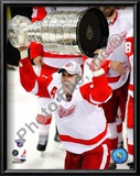 Henrik Zetterberg with the Stanley Cup Game 6 of the 2008 NHL Stanley Cup Finals; #27