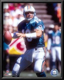 Dan Marino - Passing Action Lamina Framed Art Print