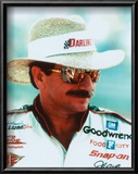 Buy Dale Earnhardt Portrait With Straw Hat at AllPosters.com