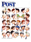Buy "Chain of Gossip" Saturday Evening Post Cover, March 6,1948 at AllPosters.com
