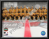 The Boston Bruins Team Photo 2010 NHL Winter Classic