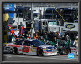 Dale Jr. National Guard Car in Pit Row