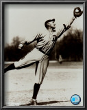 Ty Cobb - Fielding, sepia