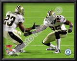 Reggie Bush & Pierre Thomas Super Bowl XLIV Celebration