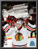 Antti Niemi with the 2009-10 Stanley Cup