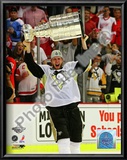 Jordan Staal Game 7 - 2008-09 NHL Stanley Cup Finals With Trophy