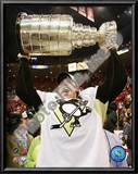 Evgeni Malkin Game 7 - 2008-09 NHL Stanley Cup Finals With Trophy