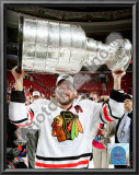 Patrick Sharp with the 2009-10 Stanley Cup