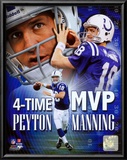 Peyton Manning 4 X MVP Portrait Plus