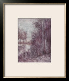Shimmering Plum Landscape II