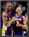 Kobe Bryant & Derek Fisher Game Three of the 2010 NBA Finals