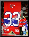 Patrick Roy & Carey Price Jersey Retirement Night 2008-09