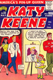 Archie Comics Retro: Katy Keene Comic Book Cover #22 (Aged)