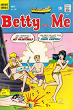 Archie Comics Retro: Betty and Me Comic Book Cover #17 (Aged)