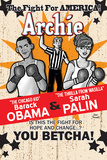 Archie Comics Cover: Archie #617 Barack Obama and Sarah Palin Campaign Pains Part 2 (Variant)